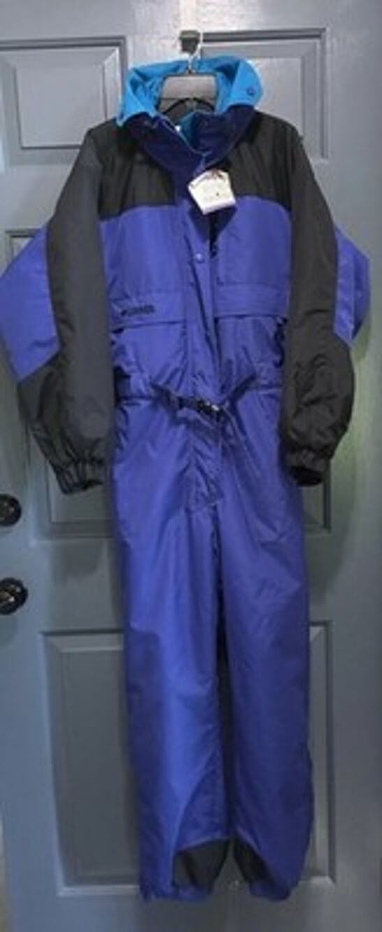 Columbia Women's One Piece 80's-90's Vintage Ski Suit Looks Size Small